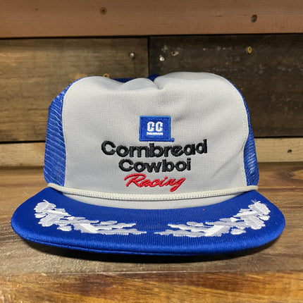 Cornbread cowboi racing vintage rope scrambled eggs mesh Snapback hat cap custom embroidery