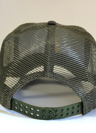 Porn Star brown/green mesh golden rope snapback custom embroidered hat cap