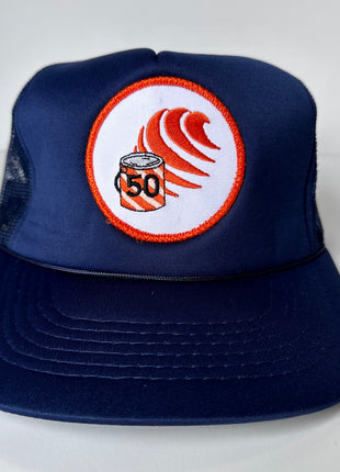 Vintage 50 Painting Mesh Trucker Snapback Cap Hat