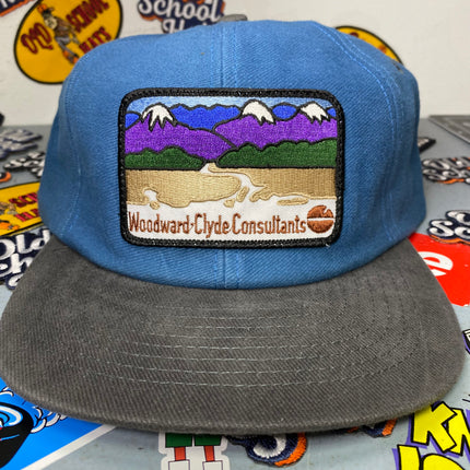 Custom Woodward Clyde Consultants Vintage Low Brim Snapback Hat