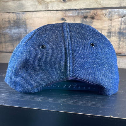 Vintage John Deere Denim SnapBack Hat Cap