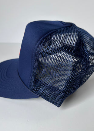 Vintage 50 Painting Mesh Trucker Snapback Cap Hat