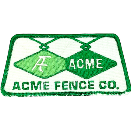 ACME Fence Company Vintage Patch