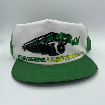 Vintage John Deere Lighter Draft SnapBack Hat Cap