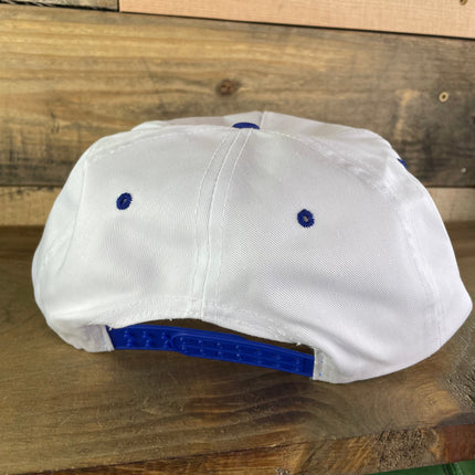 Custom Miller Lite Vintage White Blue Brim Snapback Cap Hat