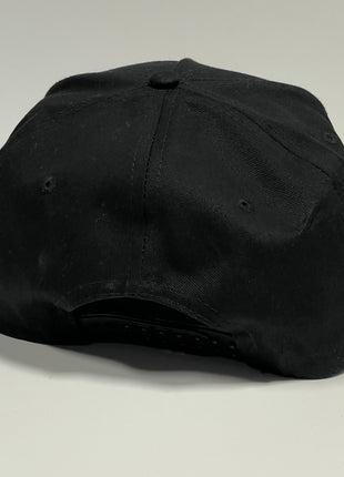 Ghost on Vintage Custom Embroidered Black SnapBack Hat Cap with Rope
