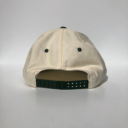 Can I hit your shmule bar ferda? green suede brim cream top custom embroidery SnapBack