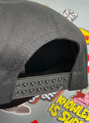 Rowdy Roger Official Trust Me I’m A Mechanic Old School Garage Black Rope Snapback Hat Cap