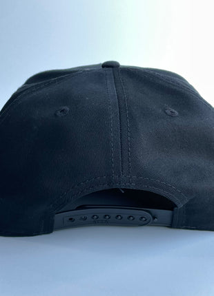 FAITH MOVES MOUNTAINS MATTHEW 17:20 Double Rope Black Snapback Cap Hat Custom Embroidered
