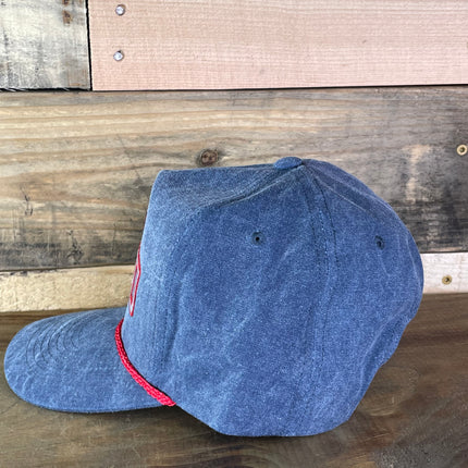 Custom New Mexico Vintage Rope Golf Snapback Cap Hat