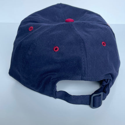 Lemme Get A Pack Of Reds And $10 On Pump 6 Vintage Navy Blue Crown Strapback Cap Novelty Humor Hat Embroidered