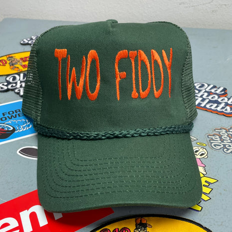 Rowdy Roger Official Two Fiddy Green Mesh