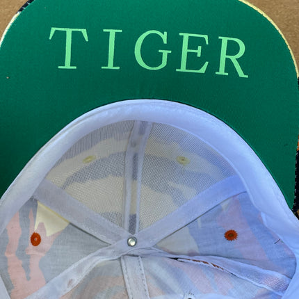 Custom LSU TIGERS Vintage Tiger Print Snapback Cap Hat (Ready to ship)