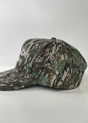 MODERN DAY COWBOY CAMO SnapBack Cap Hat Custom Embroidered