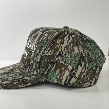 MODERN DAY COWBOY CAMO SnapBack Cap Hat Custom Embroidered