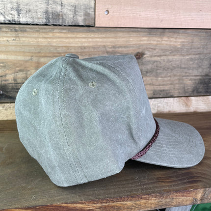 Custom Texas A&M Vintage Sand Rope Snapback Cap Hat
