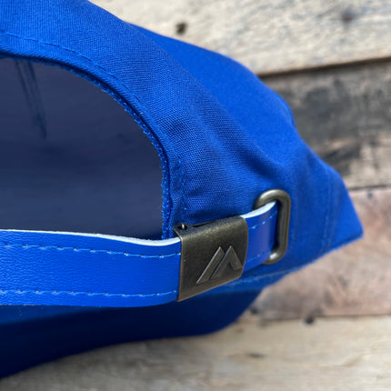 Custom Gallery Furniture TEXAS Vintage Rope Blue Strapback Cap Hat