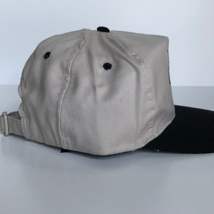 IT’S CORN tan/black embroidered custom strapback hat