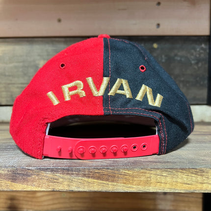 Vintage Number 28 Ernie Irvan SnapBack Hat Cap MADE IN THE USA