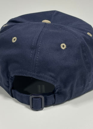 CALL ME AT 1-800-BULLSHIT Vintage Navy Blue Strapback Cap Hat Funny Custom Embroidered
