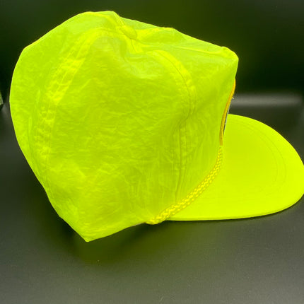 Vintage Custom Colt Patch Neon Yellow Rope SnapBack Cap