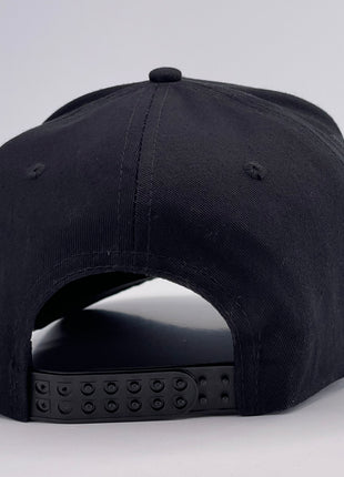 CERTIFIED SKIDDER Vintage Rope Black Snapback Cap Hat Logging Equipment Skidder Driver Custom Embroidered