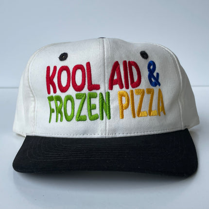 Kool Aid and Frozen Pizza Custom Embroidered Vintage Hat Cap