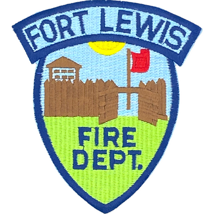 Fort Lewis Fire Dept. Vinatge Patch