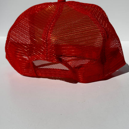 OFD OBSESSIVE FISHING DISORDER Funny Vintage Orange Mesh Flat Bill SnapBack Trucker Cap Hat Custom Printed