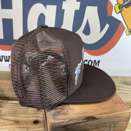Custom Texas A&M Miller Lite Beer Vintage Mesh  Snapback Trucker Cap Hat Made in USA