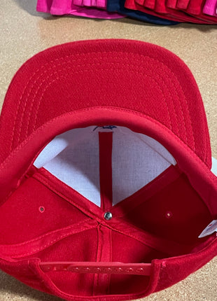 Vintage Winter Park Snow Skiing Resort Colorado Snowboarding Red WOOL Snapback Hat Cap Yupoong NEVER BEEN WORN