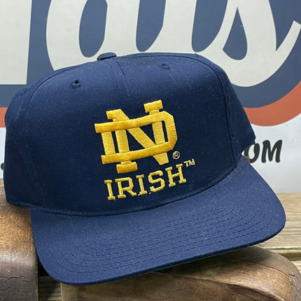 Vintage Notre Dame Fighting Irish ANNCO Snapback Cap Hat