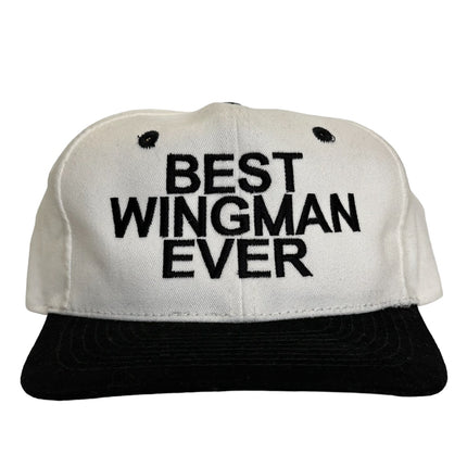 Best Wingman Ever Vintage SnapBack Hat Cap Custom Embroidery
