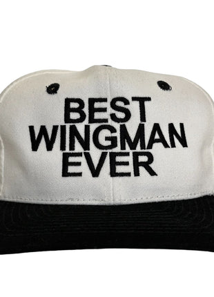 Best Wingman Ever Vintage SnapBack Hat Cap Custom Embroidery