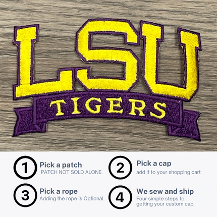 LSU Tigers Vintage Patch