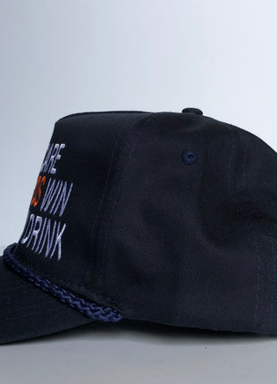 I DON’T CARE IF THE ASTROS WIN I JUST WANNA DRINK Custom Embroidered vintage hat SnapBack cap