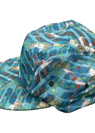 Vintage Blank 5 Panel Snapback Hat Cap