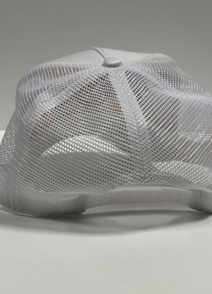 KC Rope White Mesh Trucker SnapBack Cap Hat Custom Embroidered