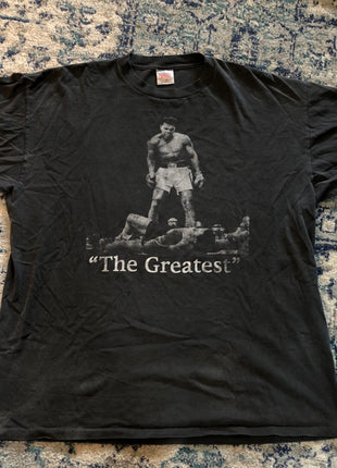 Vintage 90’s Muhammad Ali black T-shirt 2xl