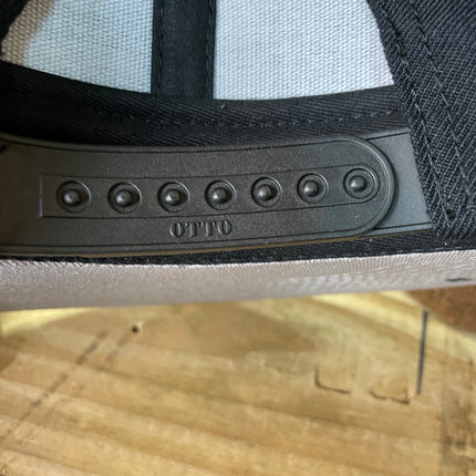Custom It Satisfies patch Double Rope Black Snapback Cap Hat