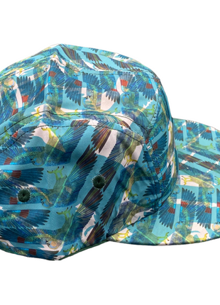 Vintage Blank 5 Panel Snapback Hat Cap