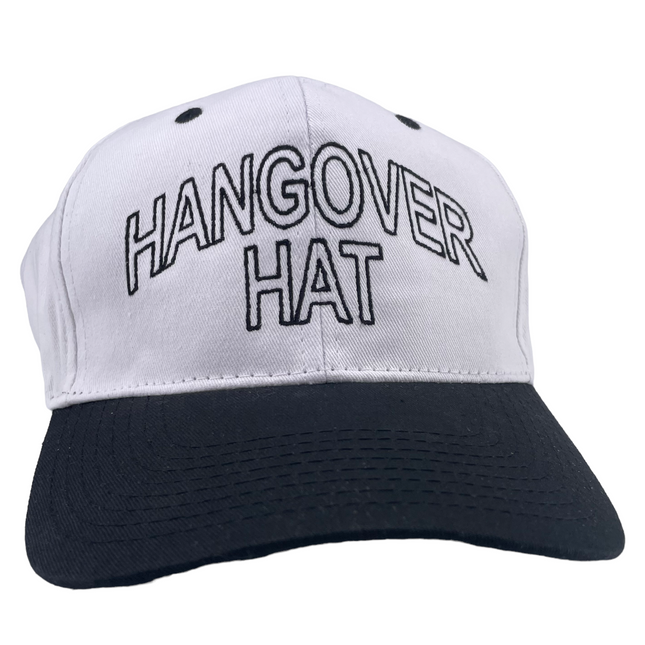 HANGOVER HAT Vintage Snapback Cap Hat Custom Embroidered