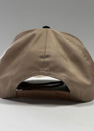 Shut up and watch the masters Tan Crown SnapBack Cap Hat Custom Embroidered