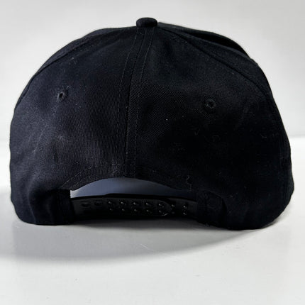 It’s All Good in the Trailerhood Black SnapBack Hat Cap with Rope Custom Embroidery