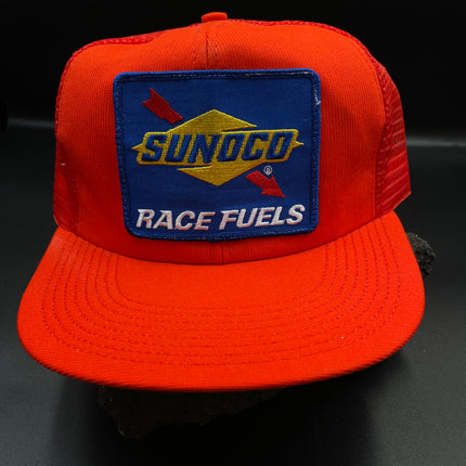 Custom Seneco race fuels orange Vintage mesh snapback hat Ready to ship