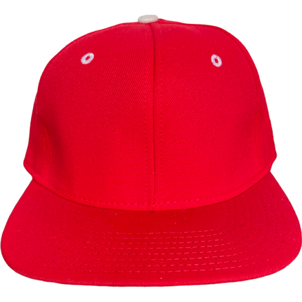 True Vintage Fitted Red 5 Panel Hat Cap 7 1/8