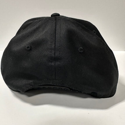 OSH OLD SCHOOL HATS Black White Rope SnapBack Cap Hat Custom Embroidered