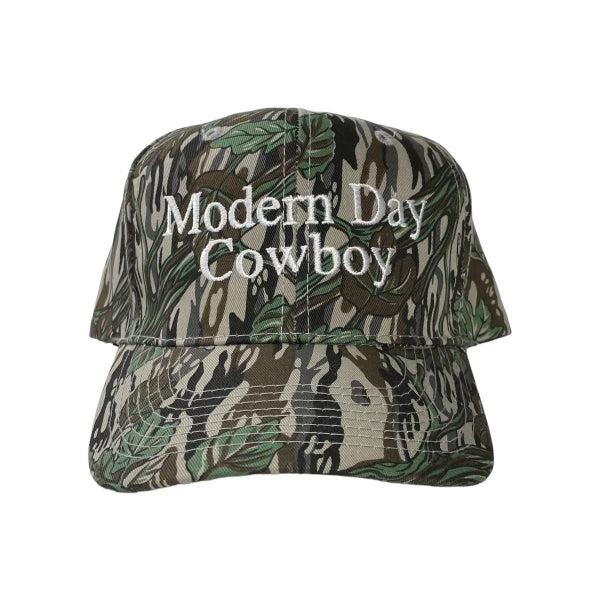 MODERN DAY COWBOY CAMO SnapBack Cap Hat Custom Embroidered