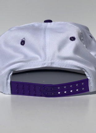 I took the wock to Poland custom embroidered purple/white rope snapback cap hat
