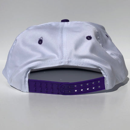 I took the wock to Poland custom embroidered purple/white rope snapback cap hat